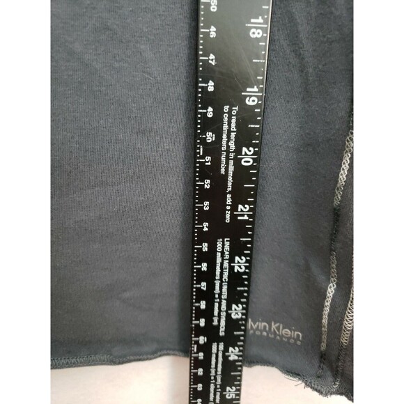 Calvin Klein Performance size S gray short sleeve vneck shirt cotton spandex - Picture 6 of 9